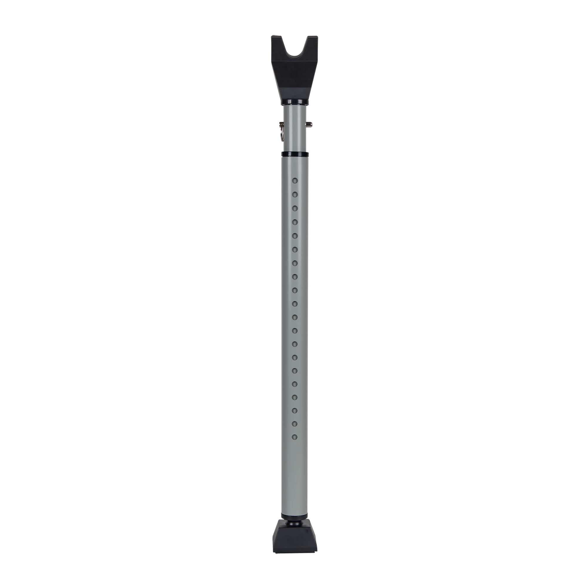 Sabre Adjustable Door Security Bar - 25in.-41.5in. Length, Heavy-Duty Iron, Padded Foot, Model# HS-DSB